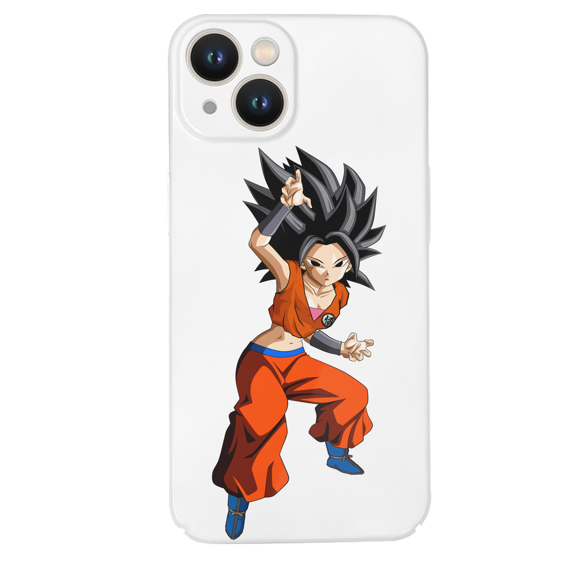 （画像用） ドラゴンボール カリフラ DRAGON BALL Caulifla 【iPhone 14シリーズ対応】ハードケース